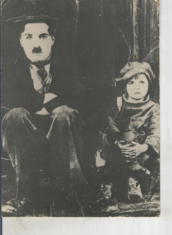 Postal 015672: Charlot y el niño