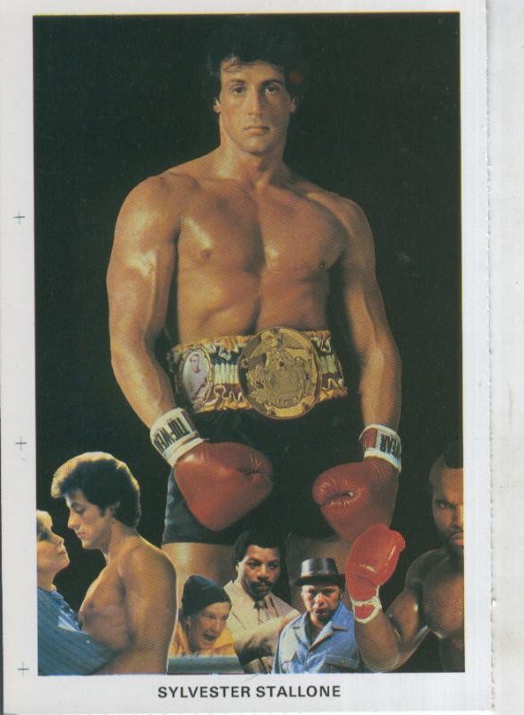 Postal 015696: Cine de los años 70: Sylvester Stallone