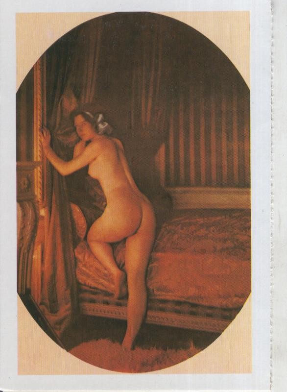Postal 015703: Desnudos Elegantes año 1900, modelo 09