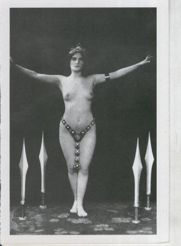 Postal 015705: Desnudos Elegantes año 1900, modelo 11