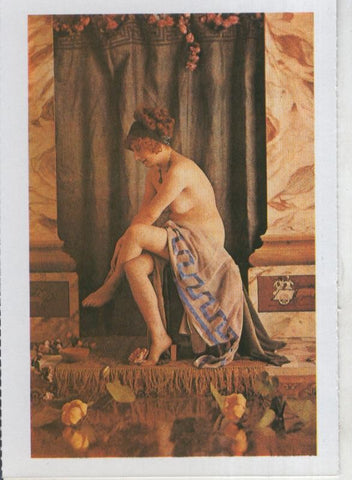 Postal 015709: Desnudos Elegantes año 1900, modelo 15