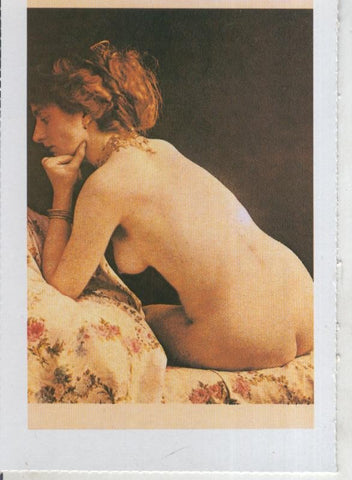 Postal 015710: Desnudos Elegantes año 1900, modelo 16