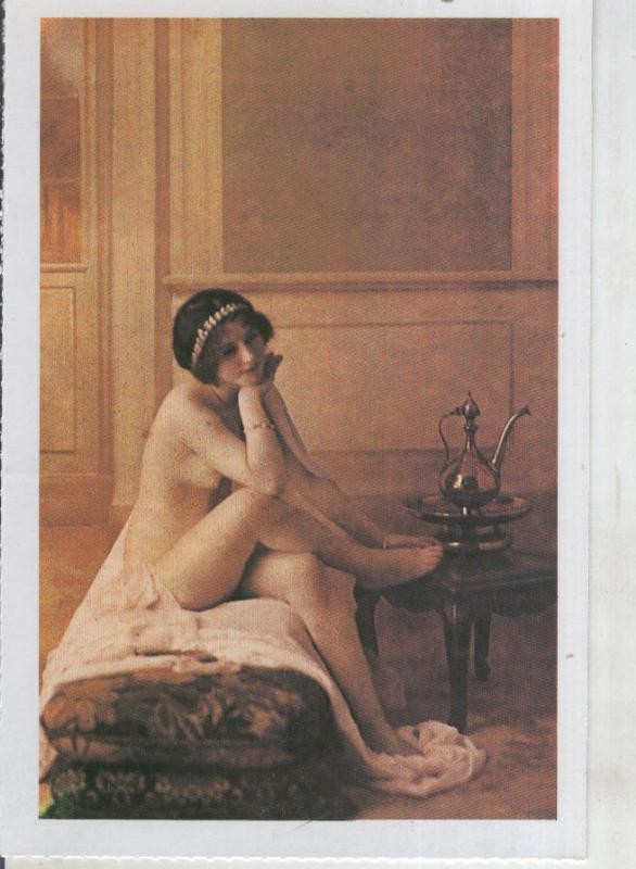 Postal 015711: Desnudos Elegantes año 1900, modelo 17