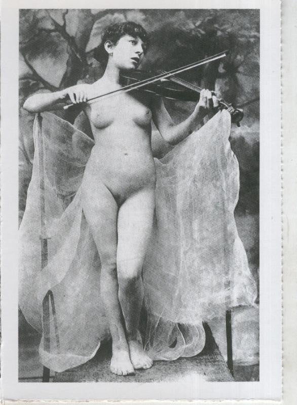 Postal 015713: Desnudos Elegantes año 1900, modelo 19