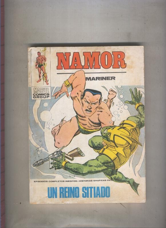 Namor tapa carton numero 31: Un reino sitiado