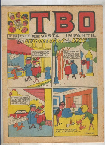 TBO numero 582: El cumpleaños de Lulu (Moreno)
