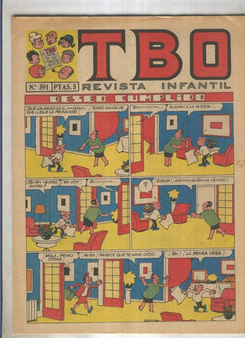 TBO numero 591: Deseo cumplido (Blanco)