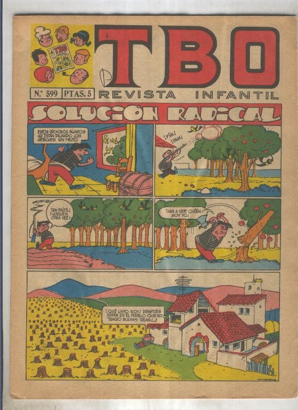 TBO numero 599: Solucion radical (Moreno)