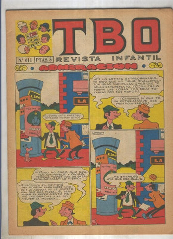 TBO numero 611: Admiracion (Urda)