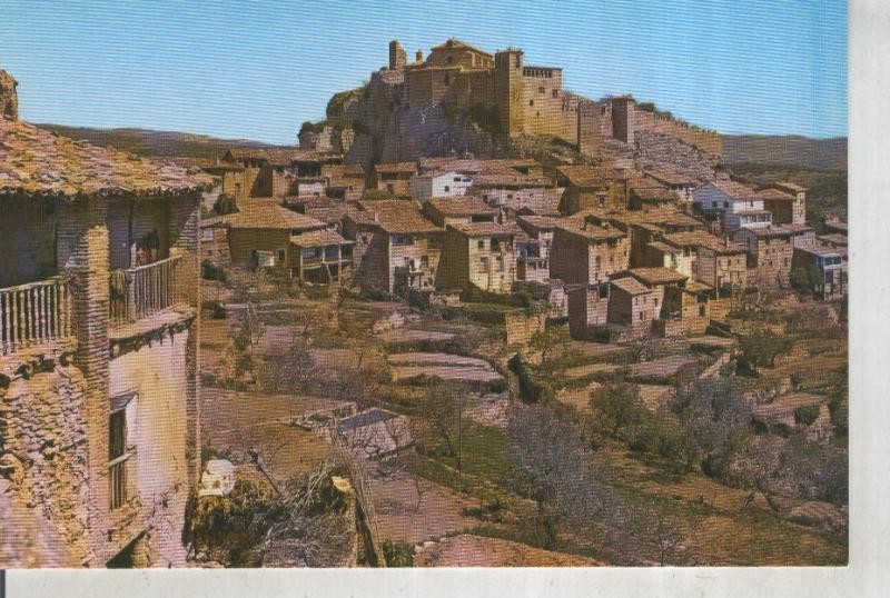 Postal 015737: Vista general de Alquezar, Huesca
