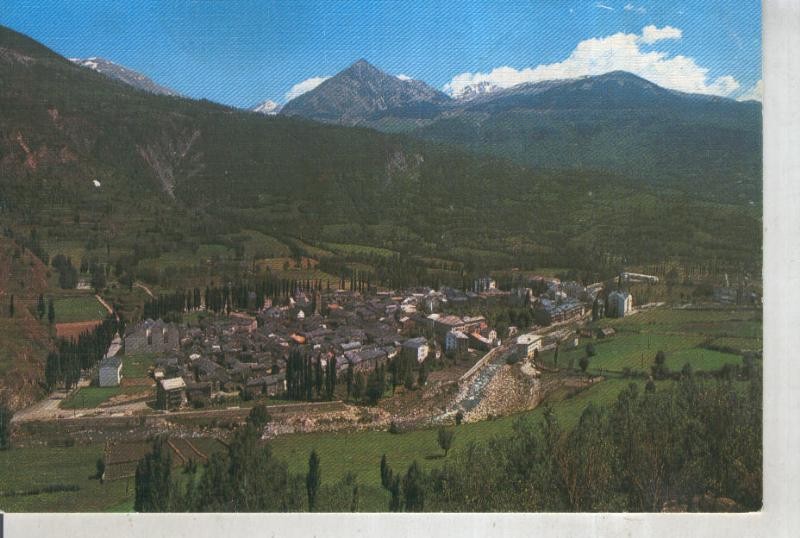 Postal 015745: Vista general de Benasque, pirineo aragones