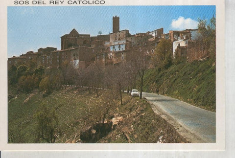 Postal 015755: Vista parcial de SOS del Rey Catolico