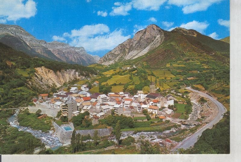 Postal 015756: Vista general de Bielsa, Pirineo aragones