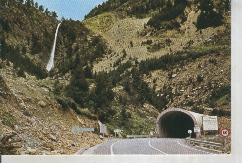 Postal 015758: Tunel internacional de Aragnouet en Bielsa, Pirineo aragones
