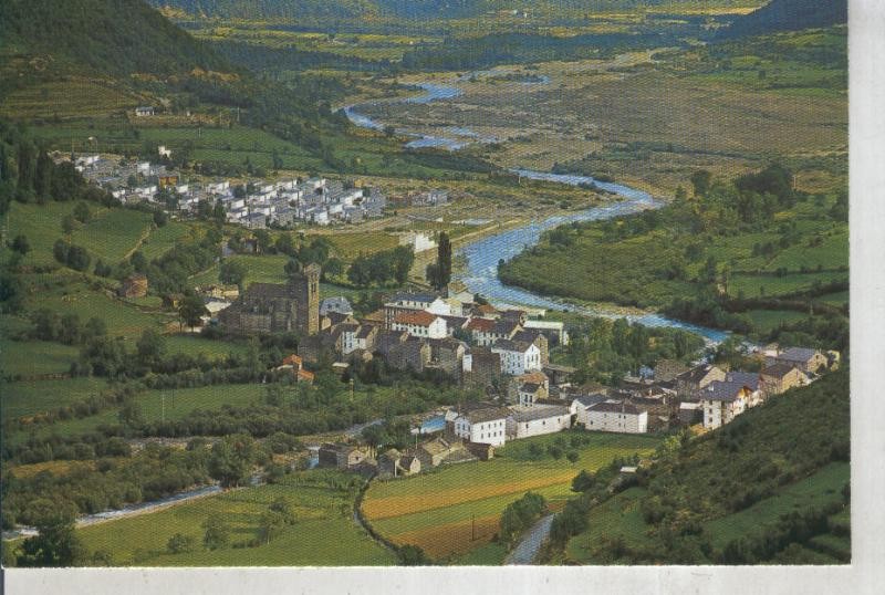 Postal 015761: Vista general de Bielsa, Pirineo aragones
