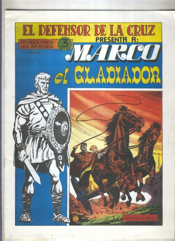Marco el Gladiador facsimil numero 01: Perseguidos