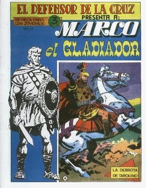 Marco el Gladiador facsimil numero 06: La derrota de Tarquino