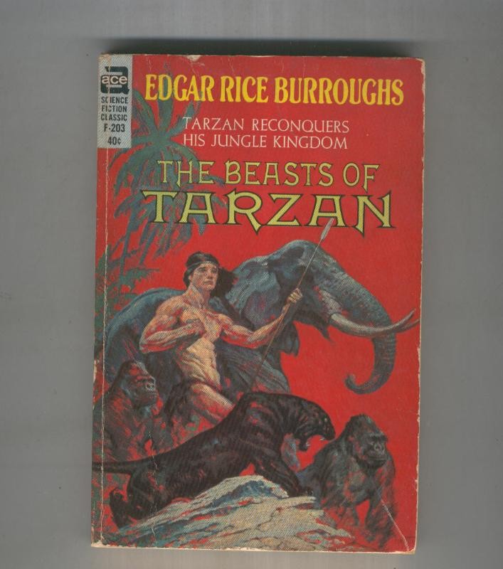 Science Fiction Classic numero F-203: The beasts of Tarzan