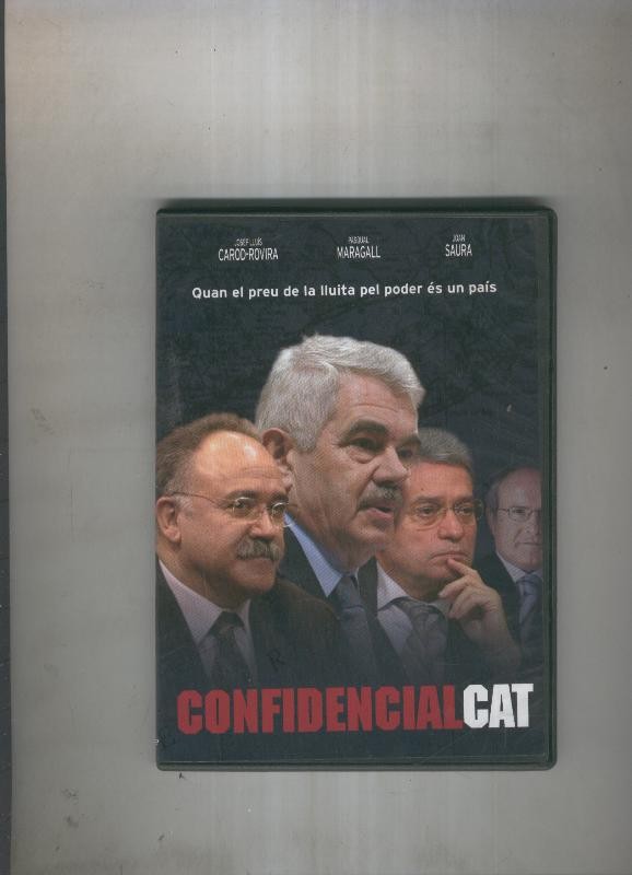 DVD: Confidencial CAT: El tripartito de Carod Rovira-Pasqual Maragll-Joan Saura