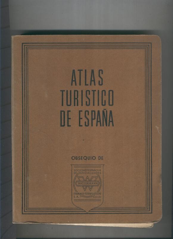 Atlas turistico de España obsequio de Wasserman