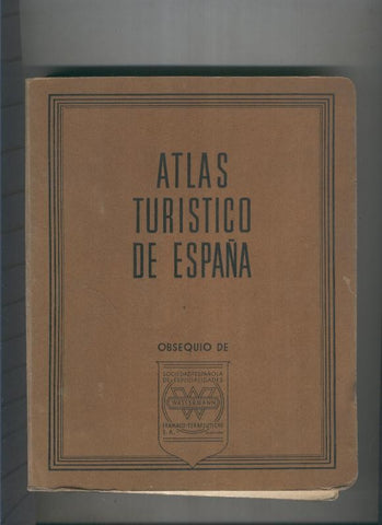 Atlas turistico de España obsequio de Wasserman