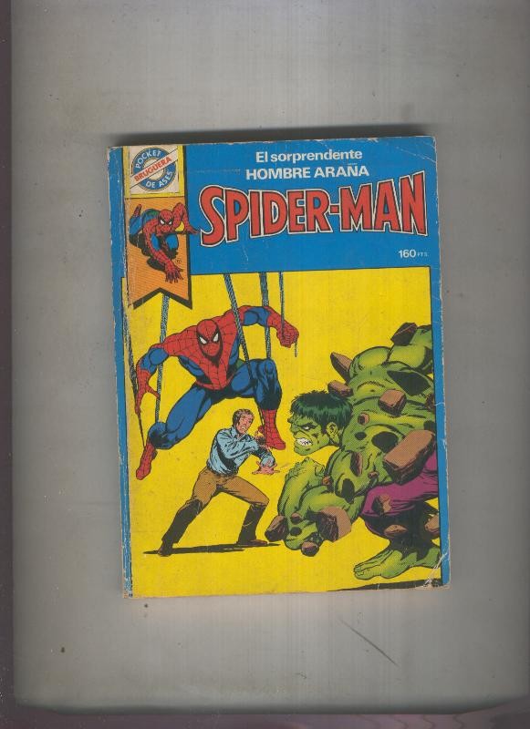 Pocket de Ases numero 09: Spiderman (numerado 2 en trasera)