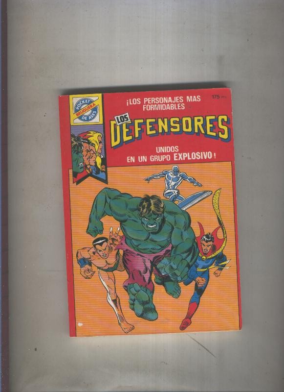 Pocket de Ases numero 35: Los Defensores (numerado 1 en trasera)
