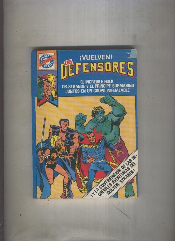 Pocket de Ases numero 36: Los Defensores (numerado 2 en trasera)