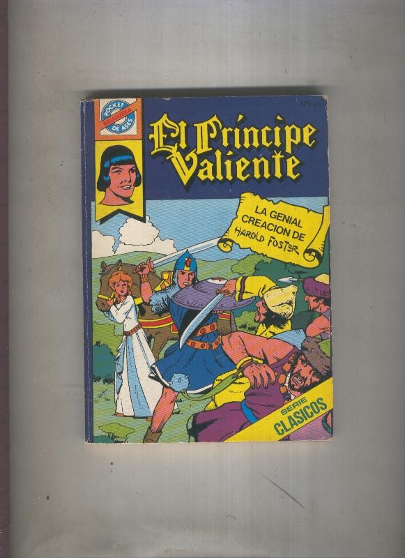 Pocket de Ases numero 28: El Principe Valiente (numerado 1 en trasera)