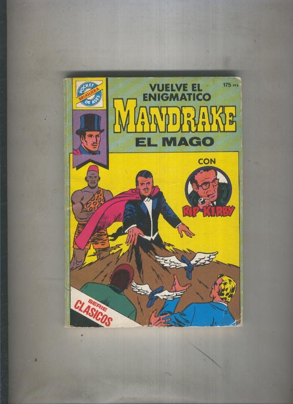 Pocket de Ases numero 29: Mandrake el mago (numerado 2 en trasera)