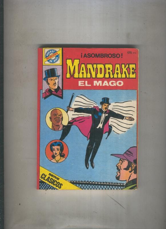 Pocket de Ases numero 33: Mandrake el mago (numerado 2 en trasera)