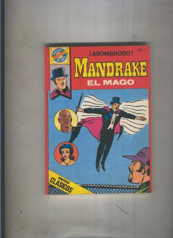 Pocket de Ases numero 33: Mandrake el mago (numerado 3 en trasera)