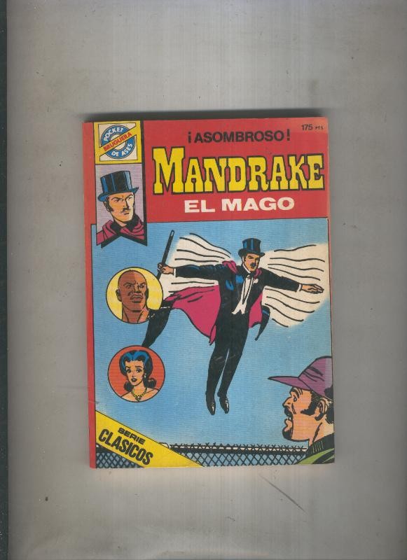 Pocket de Ases numero 33: Mandrake el mago (numerado 5 en trasera)