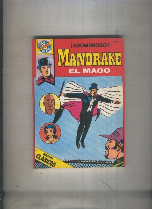 Pocket de Ases numero 33: Mandrake el mago (numerado 6 en trasera)