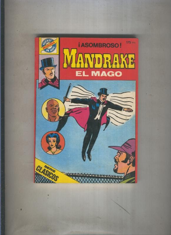 Pocket de Ases numero 33: Mandrake el mago (numerado 7 en trasera)