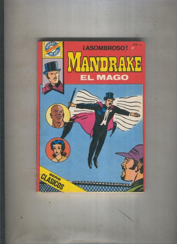 Pocket de Ases numero 33: Mandrake el mago (numerado 8 en trasera)