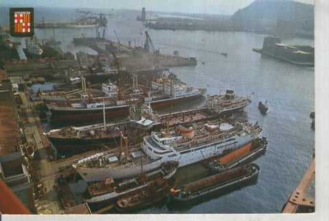 Postal 015790: Vista general del puerto de Barcelona