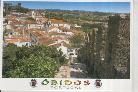 Postal 015796: Vista de Obidos, Portugal