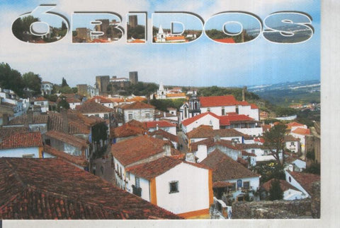 Postal 015798: Vista de Obidos, Portugal