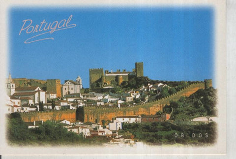Postal 015800: Vista de Obidos, Portugal