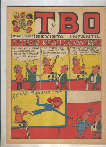 TBO numero 655: Sistema revolucionario (Muntañola)