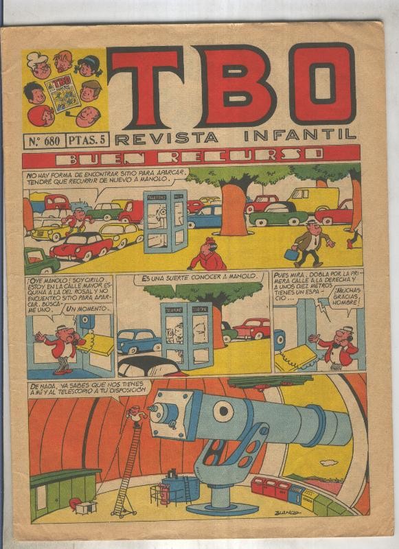 TBO numero 680: Buen recurso (Blanco)