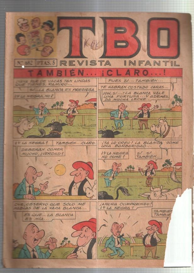 TBO numero 682: Tambien.....claro (Sabates), (numerado 1 en trasera)