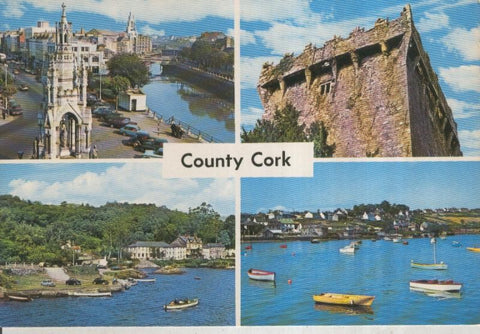 Postal 015813: Vistas de County Cork, Inglaterra
