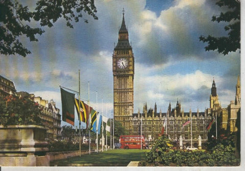 Postal 015814: Big Ben de Londres, Inglaterra