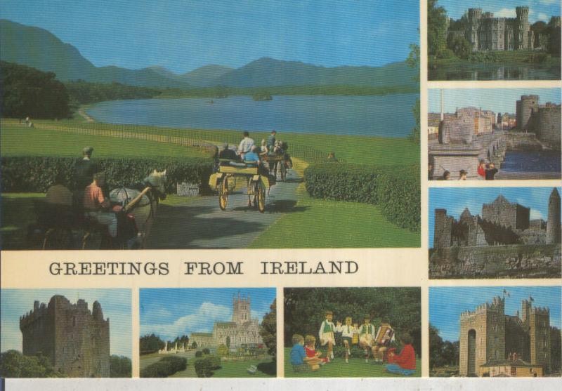 Postal 015815: Greetings From Ireland