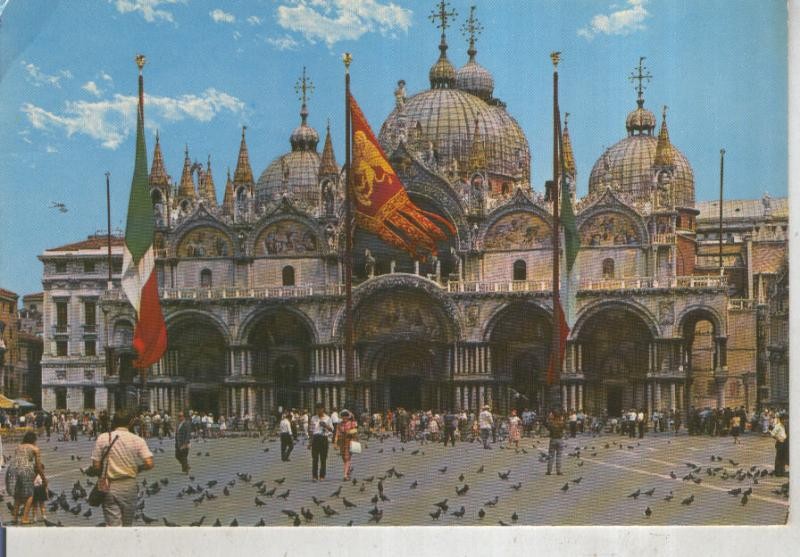 Postal 015823: Basilica de San Marco en Venecia, Italia