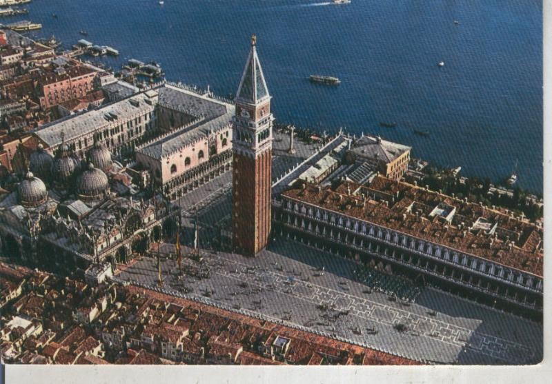 Postal 015827: Plaza de San Marco en Venecia, italia