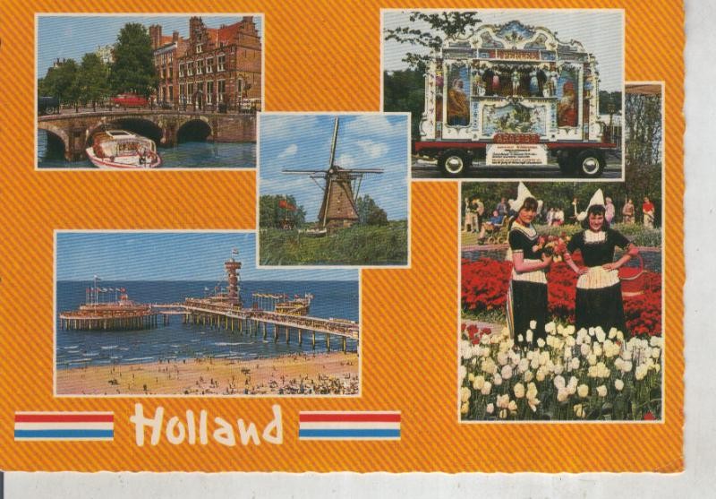 Postal 015828: Vistas varias de Holanda