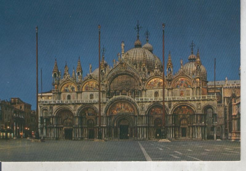 Postal 015838: Basilica de San Marco en Venecia, Italia